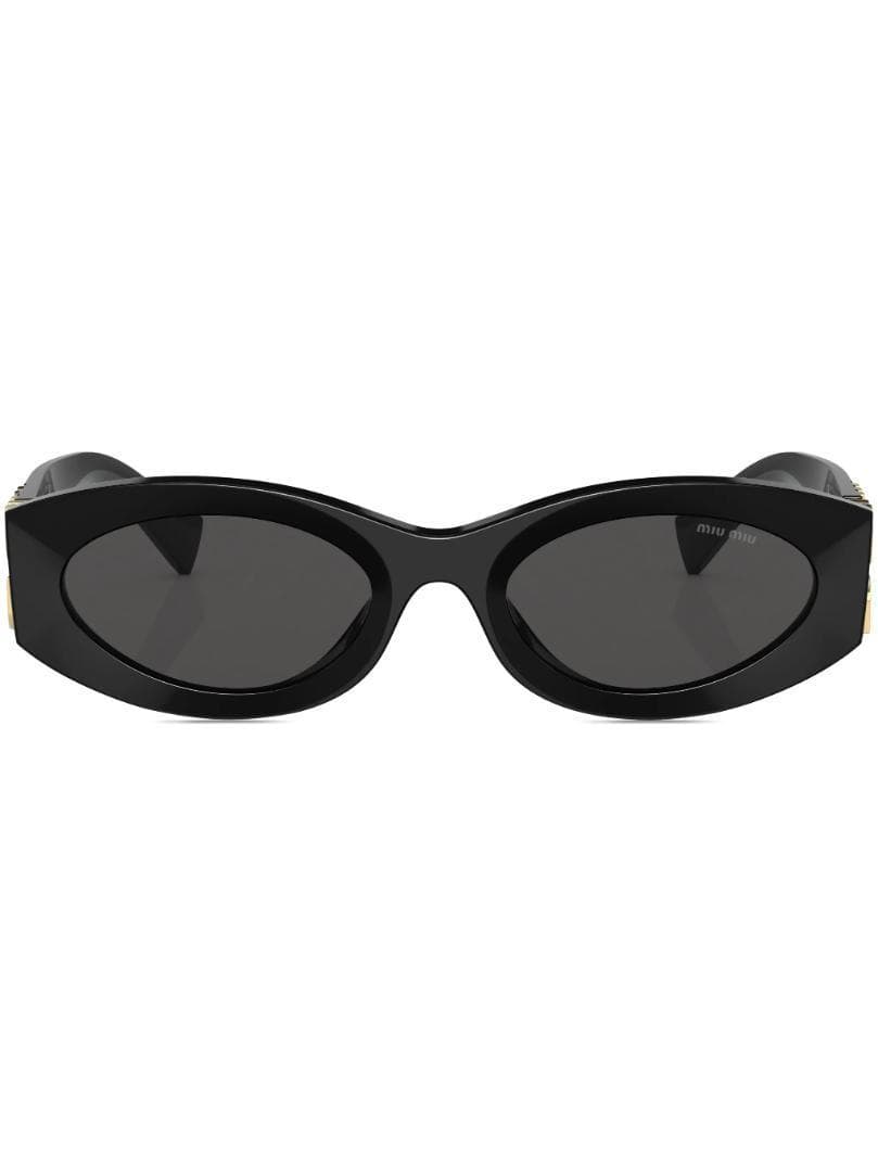 定価6.6万/登坂広臣】MIU MIU Glimpse サングラス ブラック - メルカリ