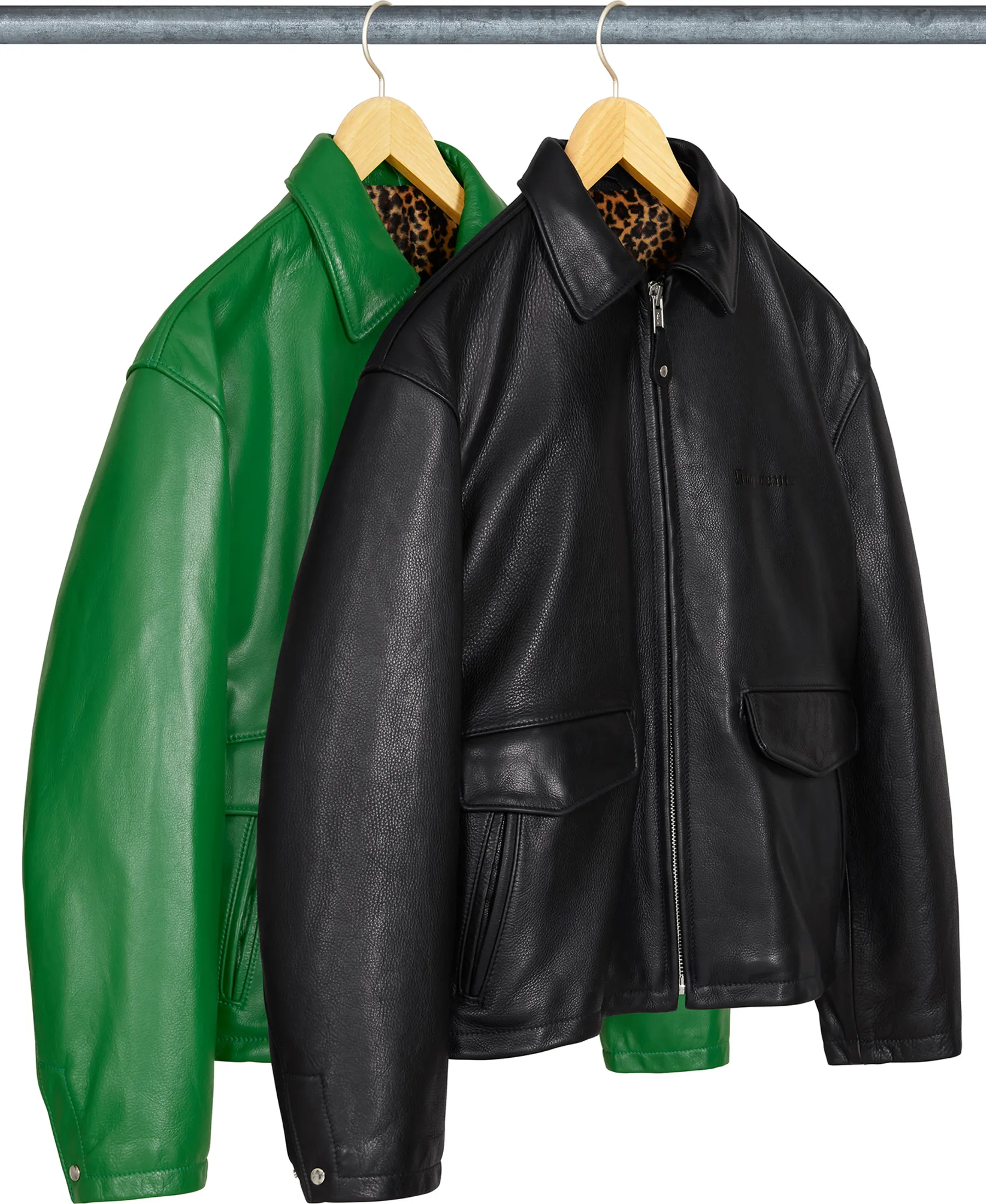Supreme®/Schott® Leather Racer Jacket | Supreme 24fw