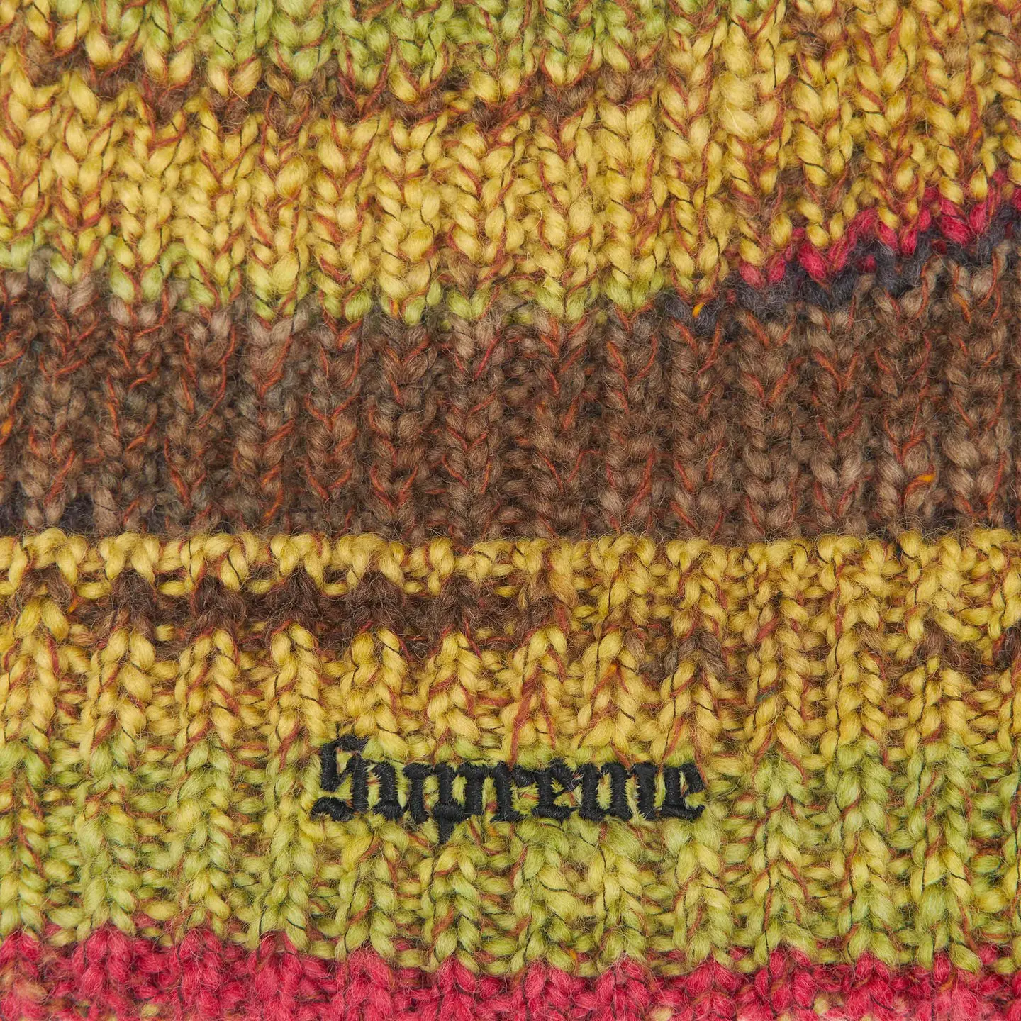 Space Dye Stripe Beanie | Supreme 24fw