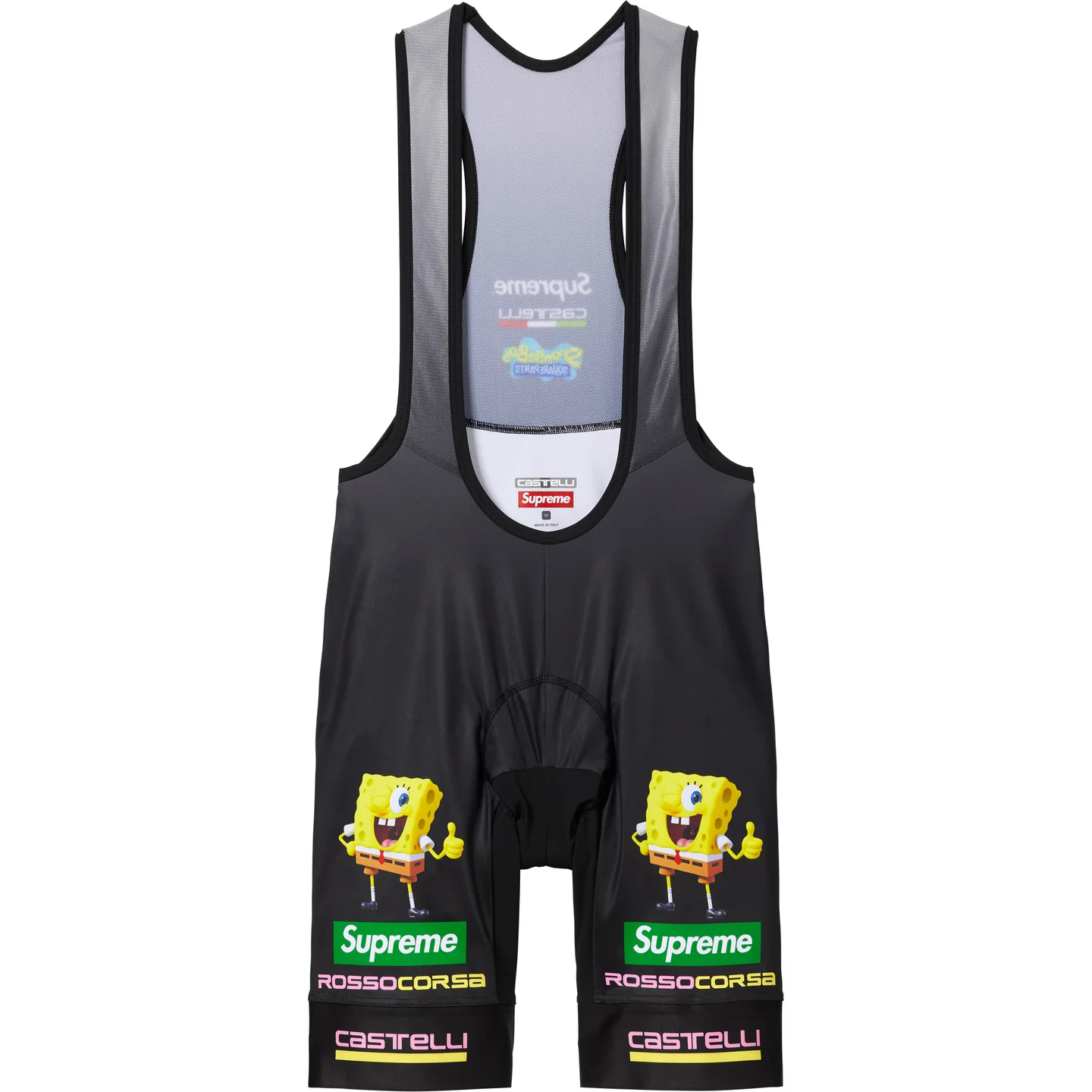 Supreme®/SpongeBob SquarePants Castelli® Cycling Bib | Supreme 25ss
