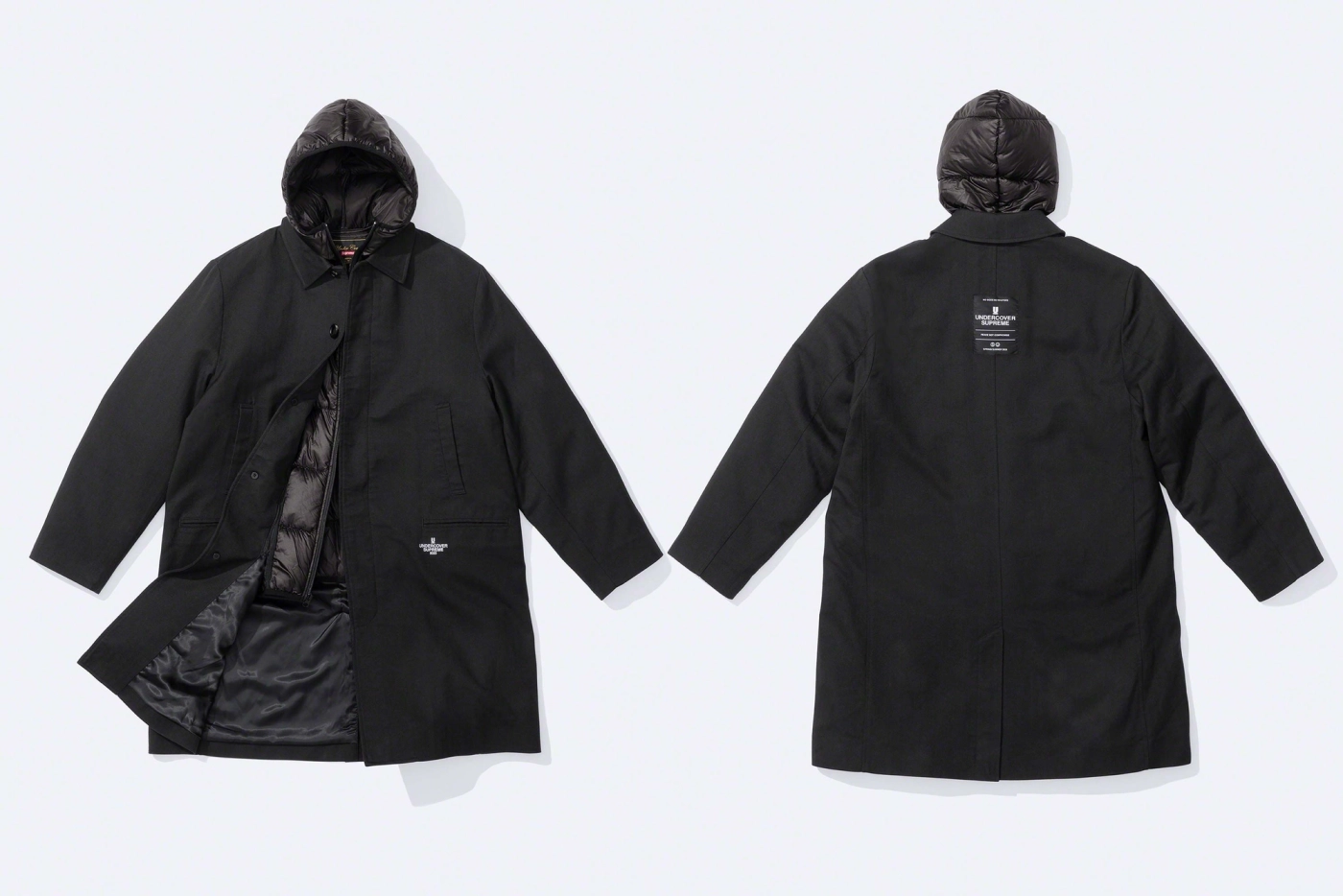 Supreme®/UNDERCOVER Trench + Puffer Jacket | Supreme 23ss