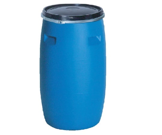 4-2797-04 プラスチックドラム 200L PDO200L-1 850011-01-BL 【AXEL