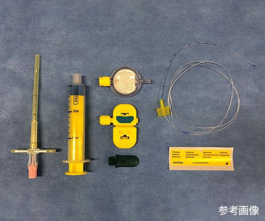 7-1810-02 硬膜外麻酔用ミニパック System1 18G・80mm 中抵抗針 5