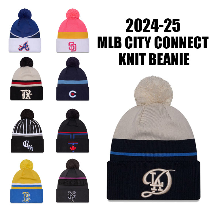 NEW ERA ニット帽 スワロフスキー デコキャップ NY デコビーニー NEW