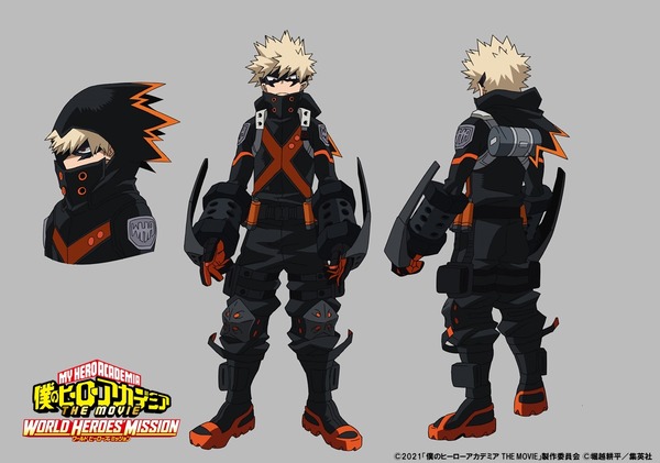 劇場版「ヒロアカ」原作者・堀越耕平がデザイン原案！ “ステルススーツ