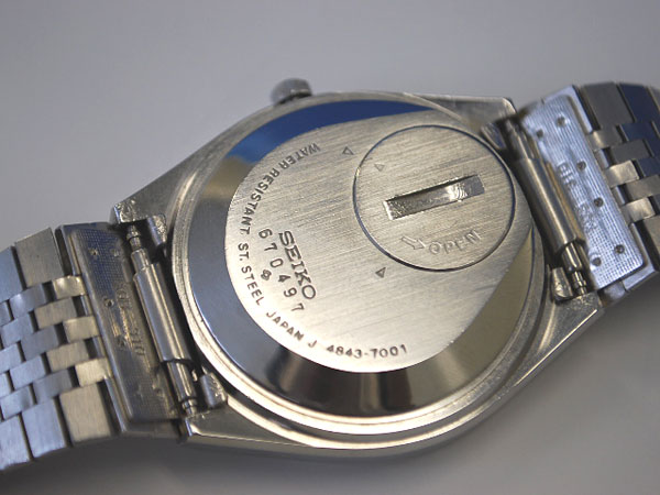 セイコー グランドクオーツ 10角ベゼル Ref.4843-7001 | アンティー