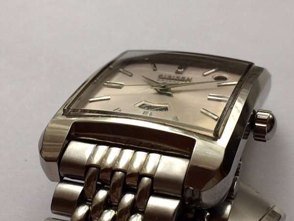 シチズン CITIZEN パラウォーター スクエアケース 自動巻 希少 | アン