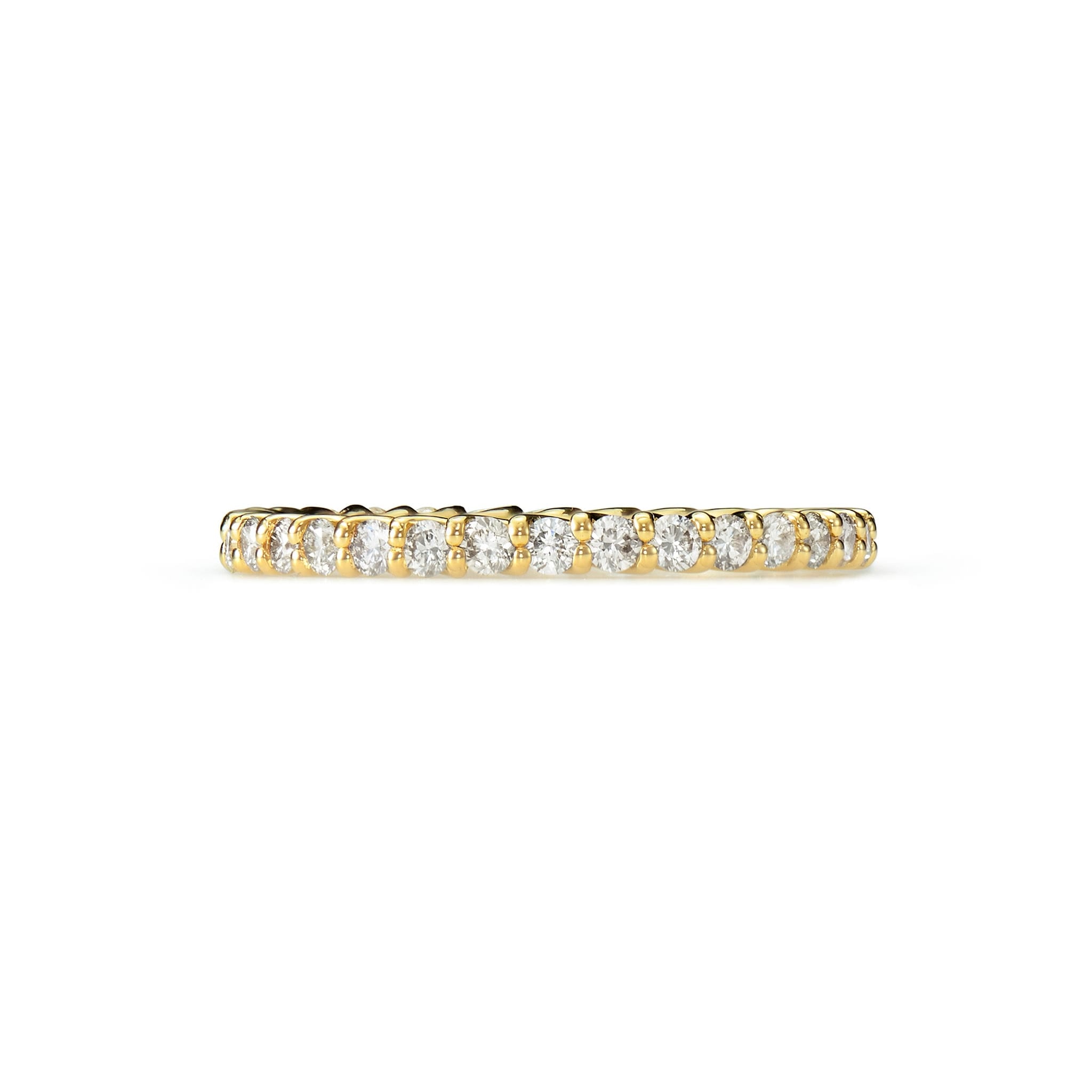 フルエタニティ リング ダイヤモンド 計0.70ct K18YG イエローゴールド