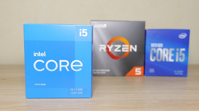 Intel 11th Core i5 11400をレビュー 10400Fの微強化の代償が大きい