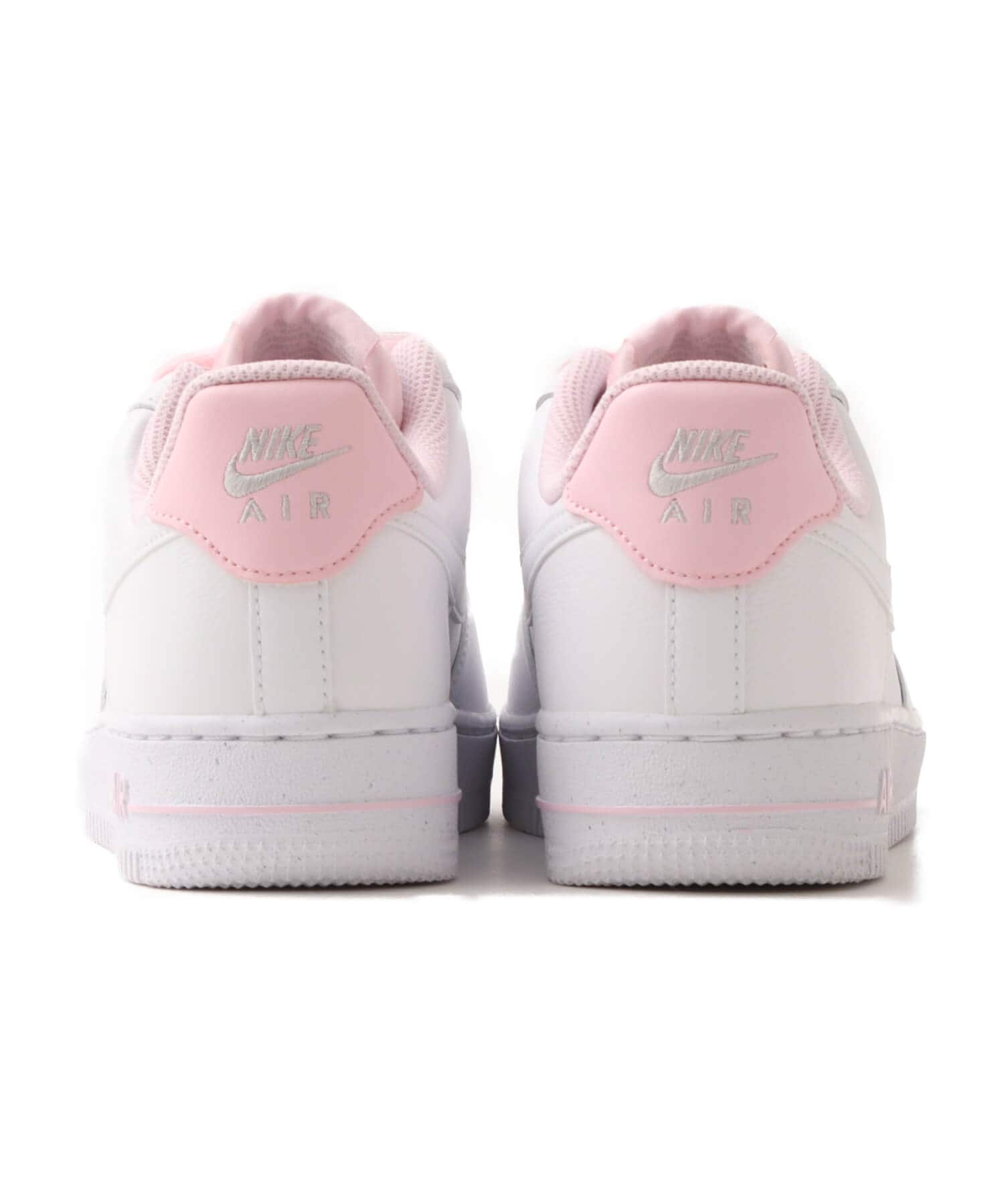NIKE W AIR FORCE 1 '07 VINTAGE PINK FOAM/WHITE-GREY FOG-METALLIC