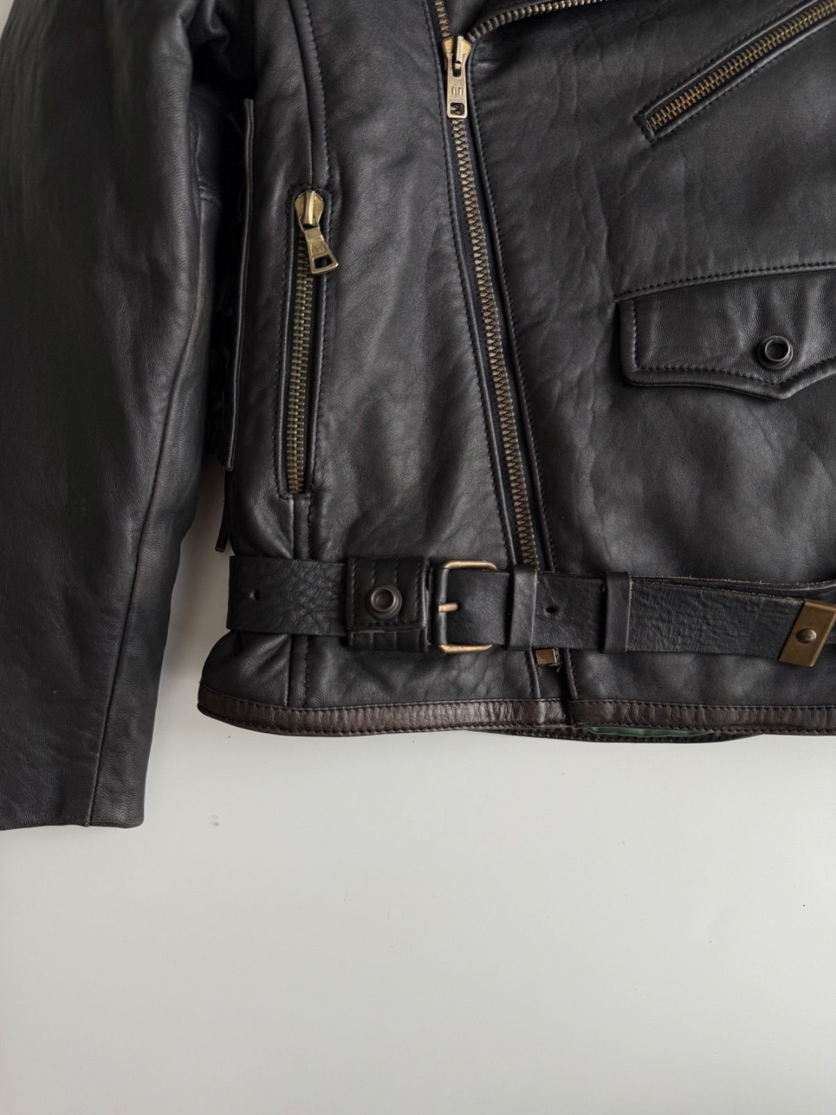 1982. GIORGIO ARMANI LEATHER JACKET ジョルジオアルマーニ 1980s