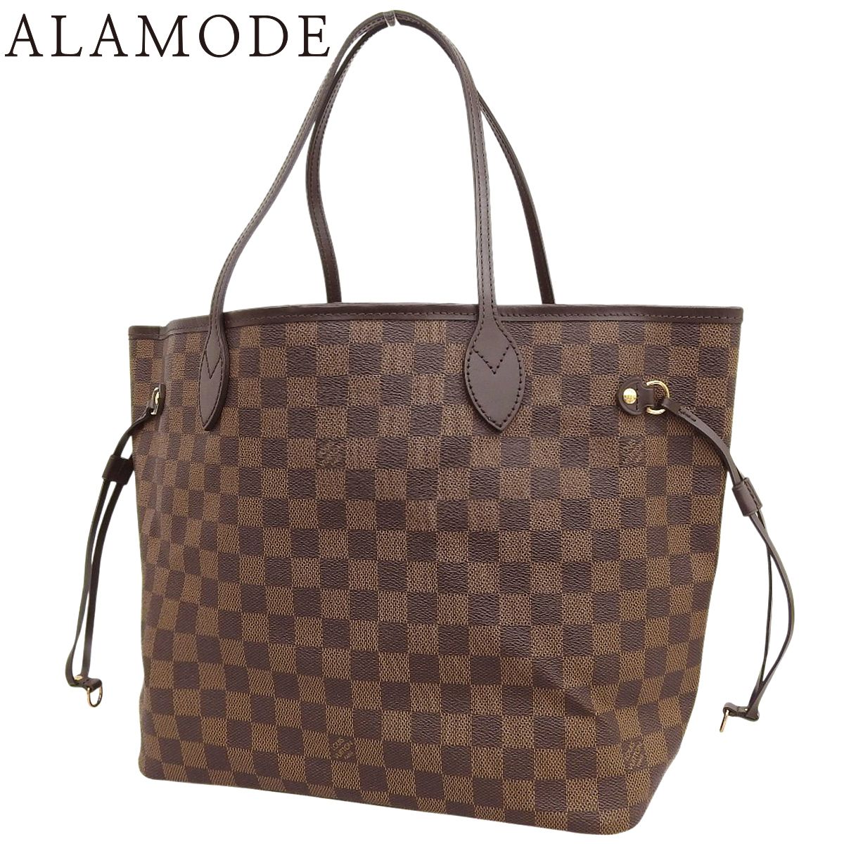 LOUIS VUITTON(ルイ・ヴィトン) ダミエ・エベヌ ネヴァーフルMM トート