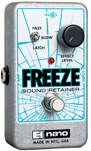 Electro-Harmonix Freeze Sound Retainer Pedal Review - Premier Guitar