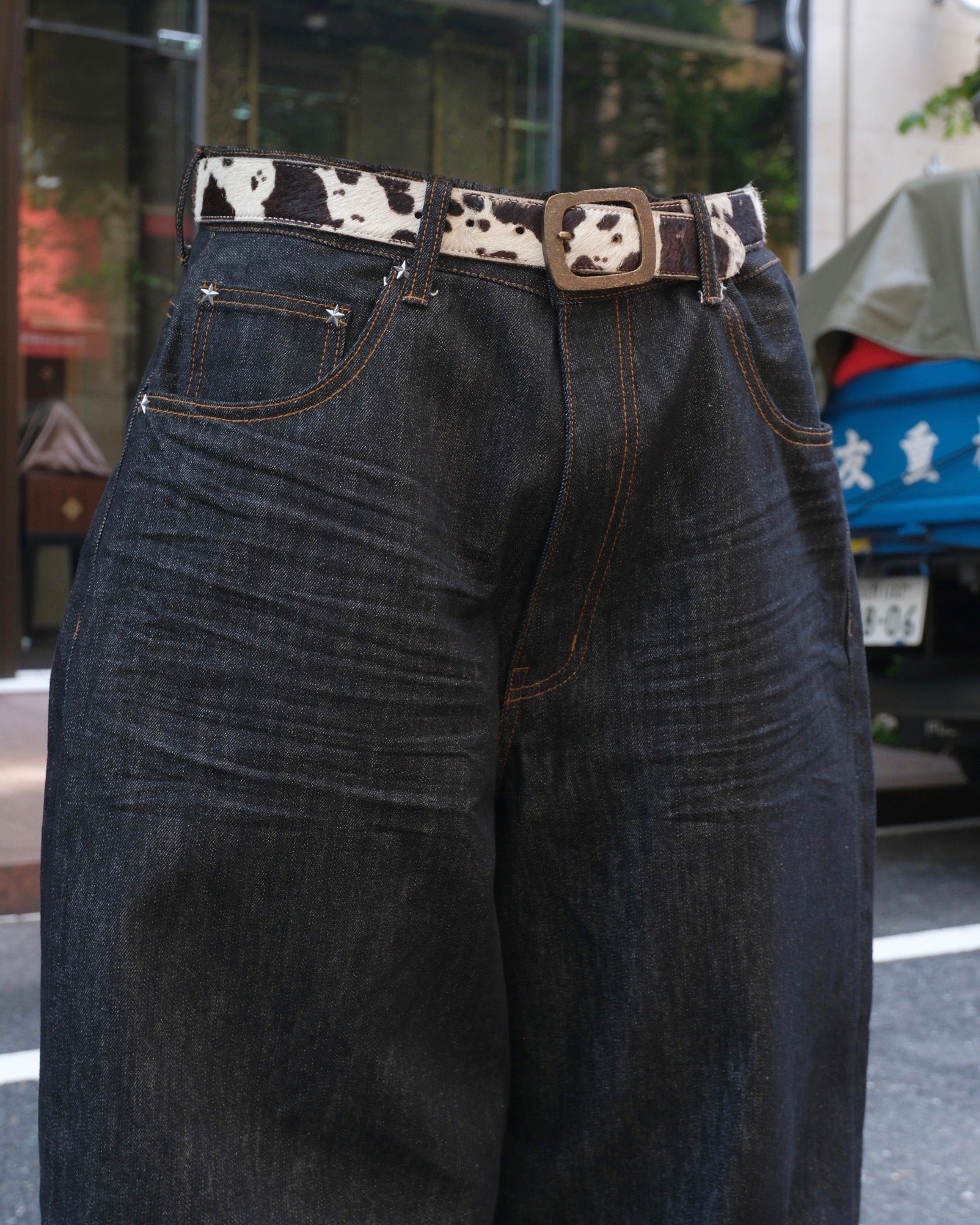 Baggy rigid denim – BELVET