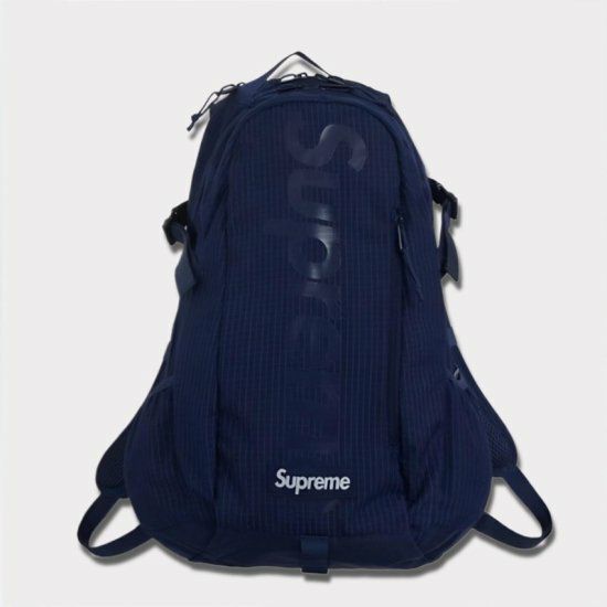 Supreme シュプリーム 2024SS Backpack バックパック ネイビー 紺