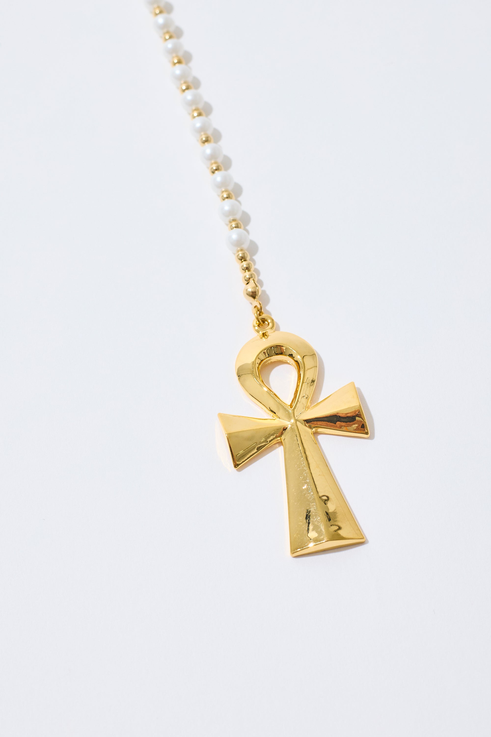 ANKH ROSARY NECKLACE – BiBi BELINDA