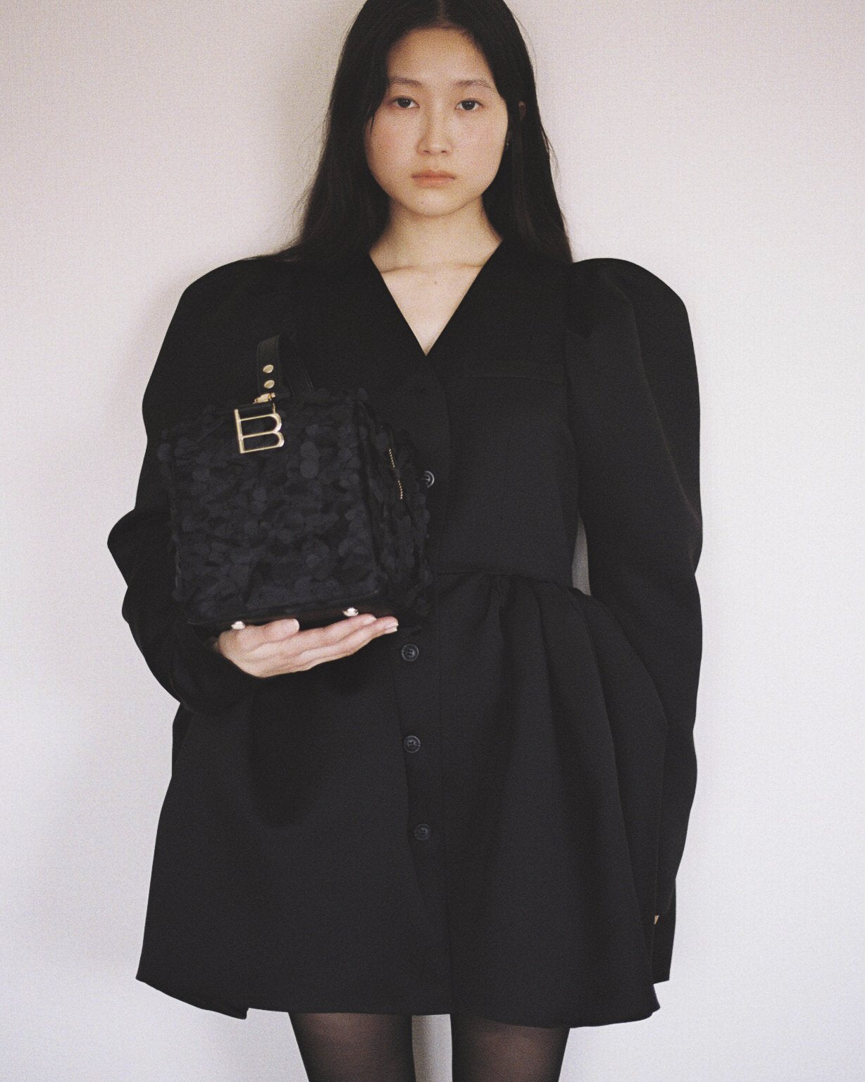 BIBIY. MADE | DOROTHY PUFF DRESS BLACK｜Bibiy.