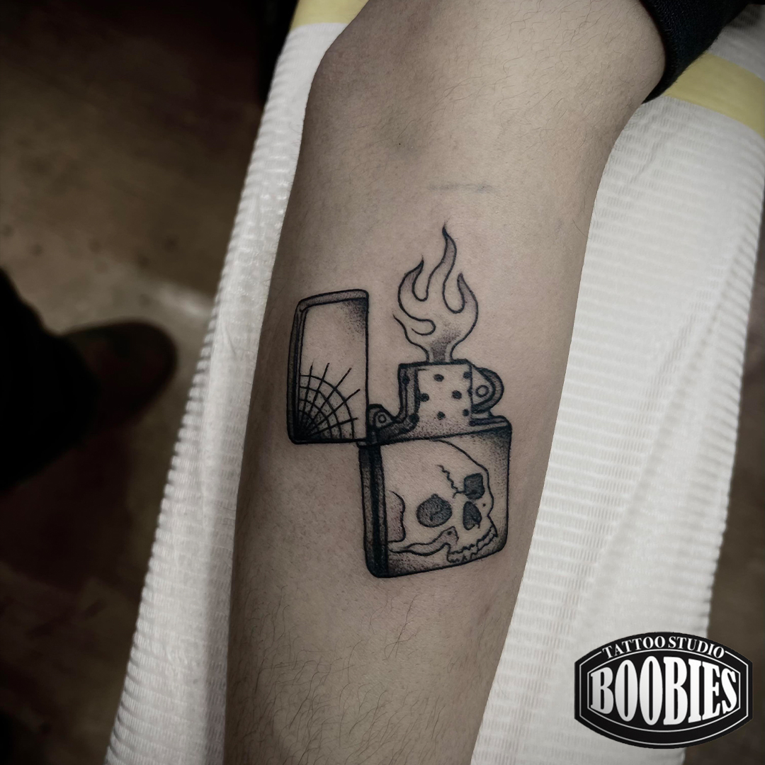 lighter | 名古屋大須のタトゥースタジオ【 BOOBIES TATTOO NAGOYA 】