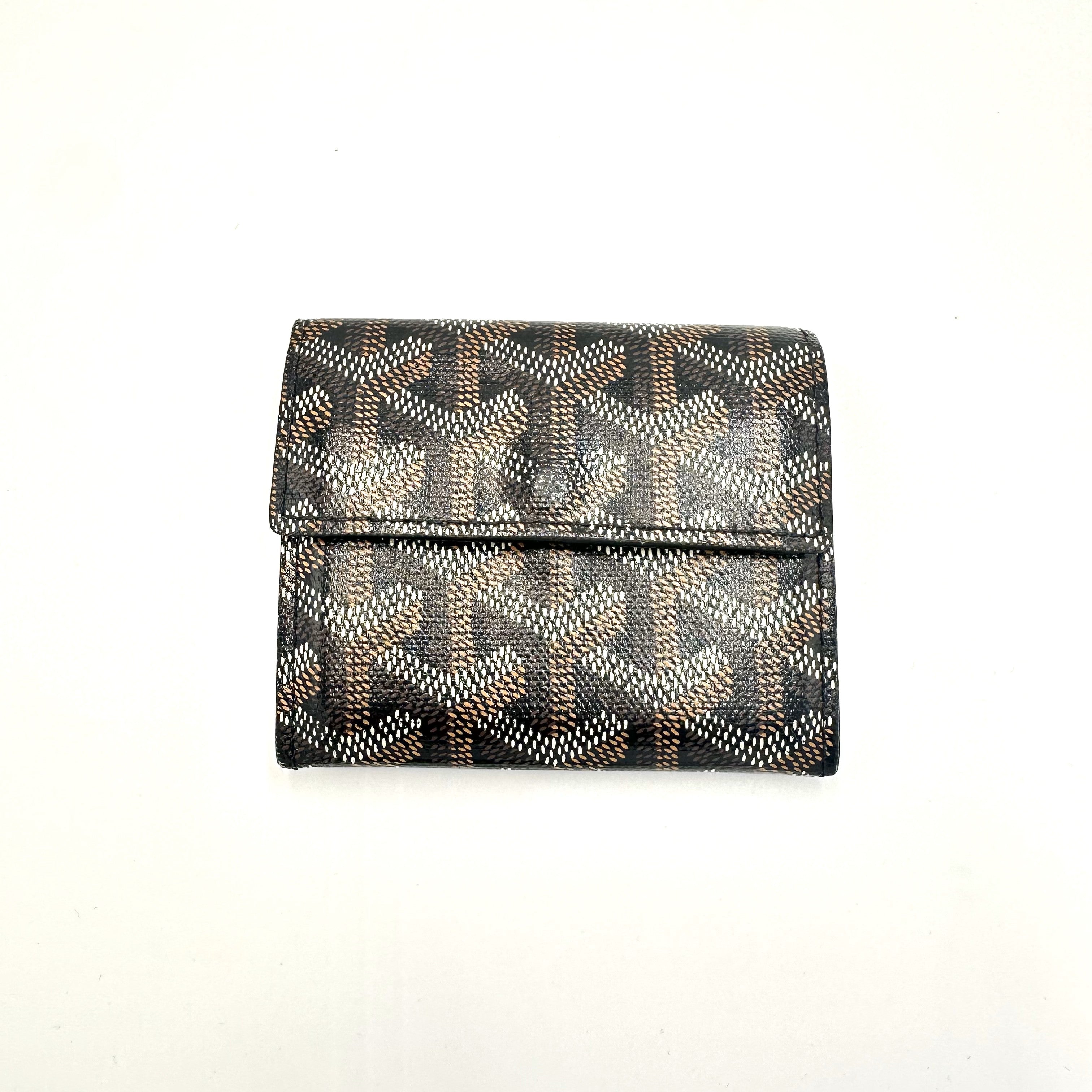 ゴヤール GOYARD マリニーウォレット レザー コインケース ブラック
