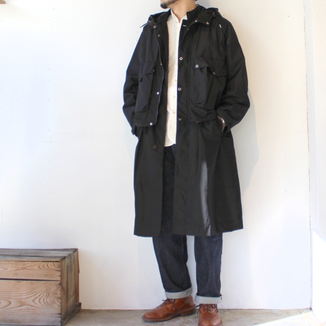 HAVERSACK 先染めオックス3WAYコート 472029 Black - C.COUNTLY【シー