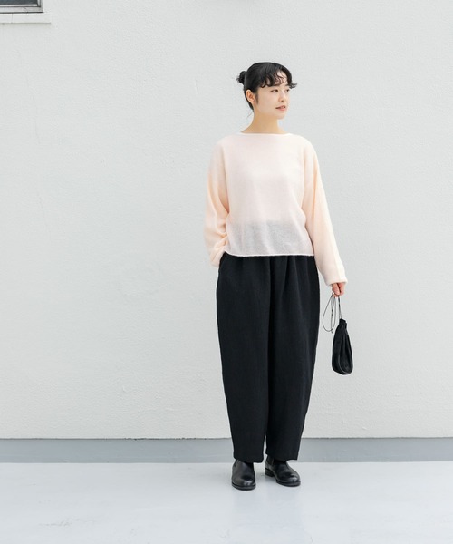 かぐれ（カグレ）の「モヘヤプルオーバーニット（ニット/セーター