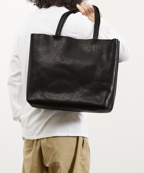 SLOW スロウ / bono-new tote bag フルベジタブルタンニングレザー