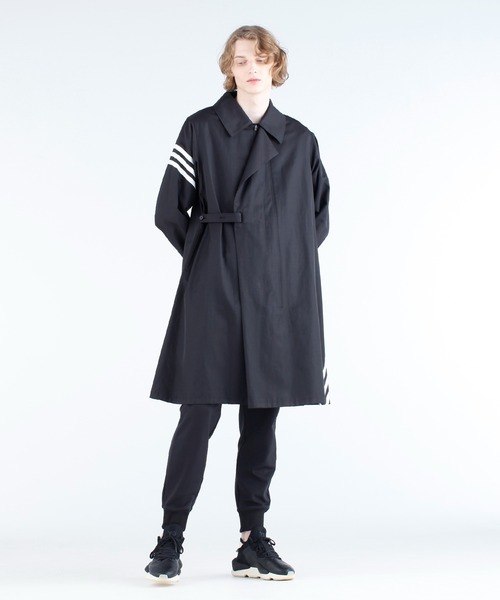 Y-3（ワイスリー）の「W CH1 COAT - STRIPES（ダウンジャケット/コート