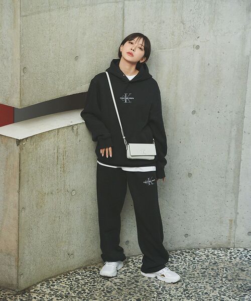 Calvin Klein（カルバン・クライン）の「【WEB限定】ロゴ フリース