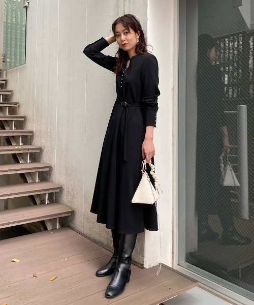 Ameri（アメリ）の「UNDRESSED BACK TUCK DRESS（ワンピース）」 - WEAR