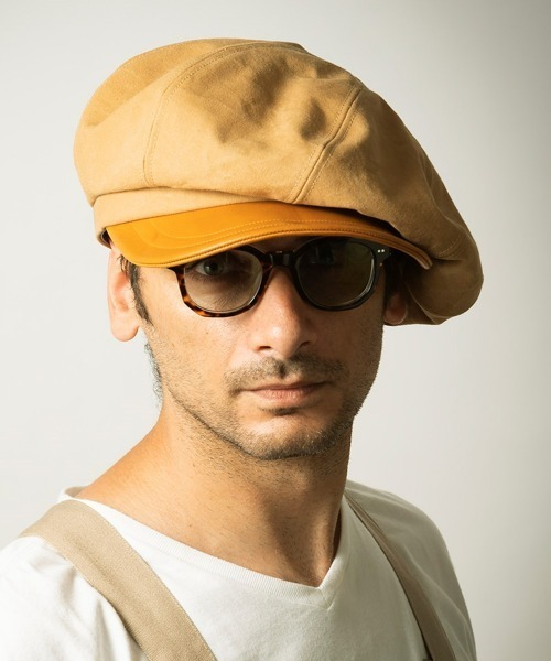 VASCO × Mr.FATMAN】 JOHNNY OX LEATHER CASQUETTE（キャスケット