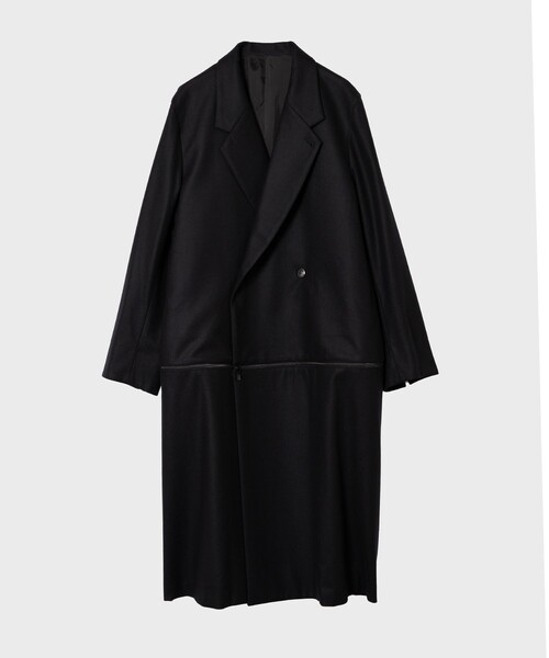 ETHOSENS/エトセンス】Flannel 3way coat（チェスターコート