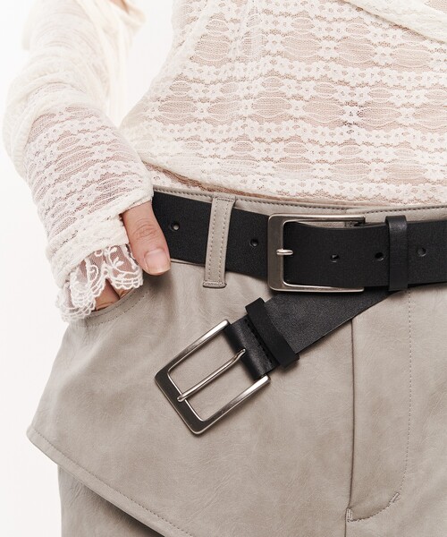 POOLDE（プールデ）の「【POOLDE/プールデ】Double Take Belt/ベルト