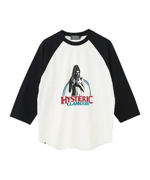 HYSTERIC GLAMOUR（ヒステリックグラマー）の「RAINBOW WOMAN 七分袖T