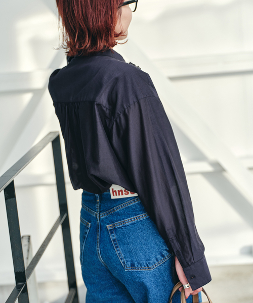 Spick & Span（スピックアンドスパン）の「コットンシルクフロント
