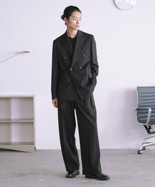 WYM LIDNM（ウィム バイ リドム）の「HIGH TWIST PE DOUBLE SUIT