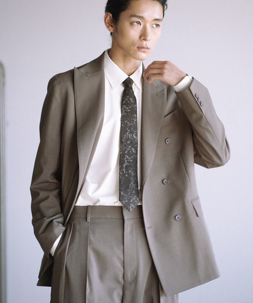 HIGH TWIST PE DOUBLE SUIT（スーツセット）｜WYM LIDNM（ウィム バイ