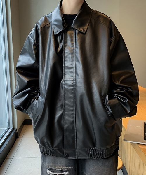 Ressaca（レサーカ）の「ヴィンテージライクフェイクレザージャケット