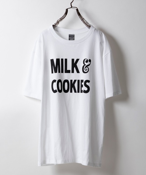 MILK&COOKIES T-SHIRT / ミルク アンド クッキーズロゴ Tシャツ