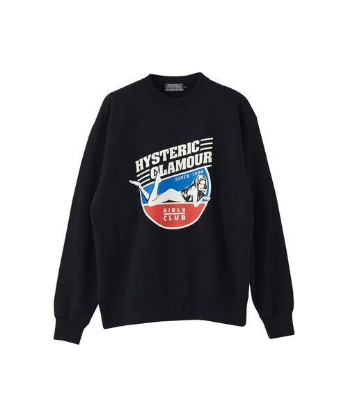 HYSTERIC GLAMOUR（ヒステリックグラマー）の「GIRLS CLUB スウェット