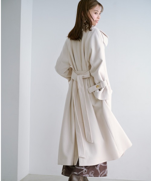 SNIDEL（スナイデル）の「ウールカシミヤスタンドカラーコート（その他
