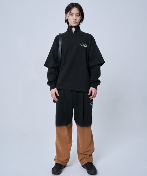 OY（オーワイ）の「『OY/オーワイ』LAYERED ZIPPER POLA LONG SLEEVE