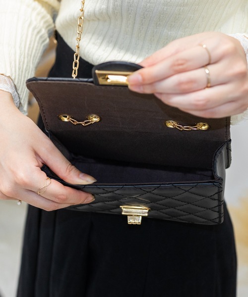 セール】キルティングチェーンショルダーBAG（ショルダーバッグ