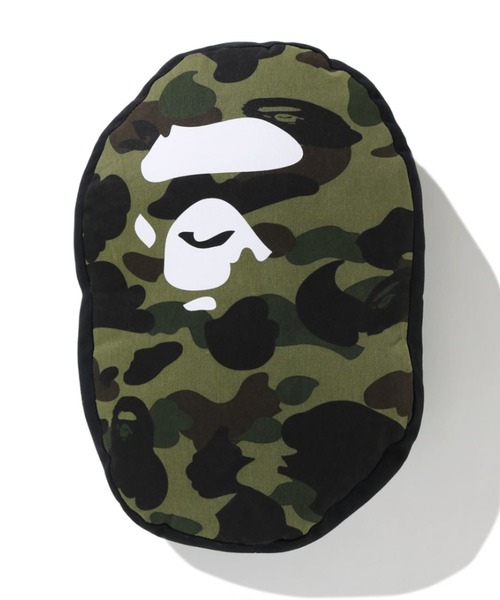 A BATHING APE（アベイシングエイプ）の「1ST CAMO APE HEAD CUSHION M