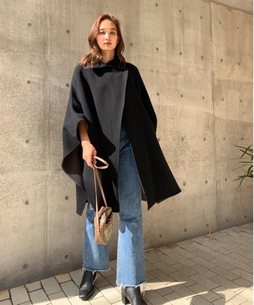 Ameri（アメリ）の「UNDRESSED HANDY OVER PONCHO（ポンチョ）」 - WEAR