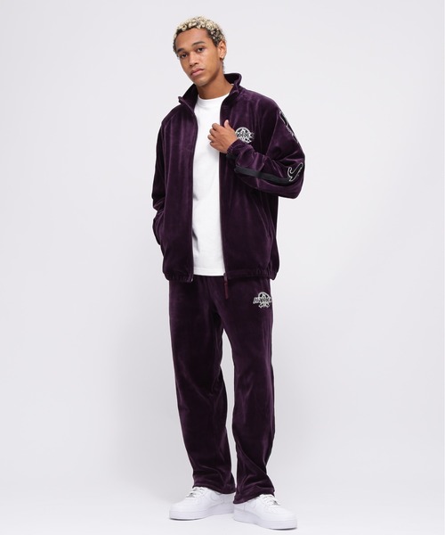 AVIREX（アヴィレックス）の「《WEB&DEPOT限定》VELOUR TRACK JACKET