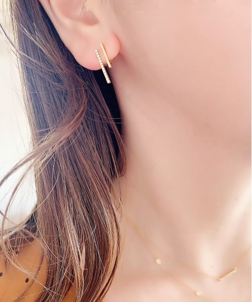 AHKAH（アーカー）の「ティナレイ ピアス（ピアス（片耳用））」 - WEAR
