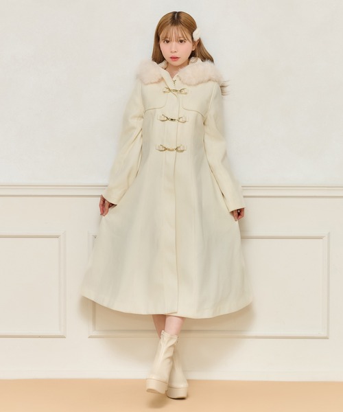 セール】フェイクファーダッフルコート【ZOZOTOWN限定アイテム