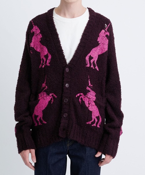 MASU/エムエーエスユー】UNICORN GRUNGE CARDIGAN（カーディガン