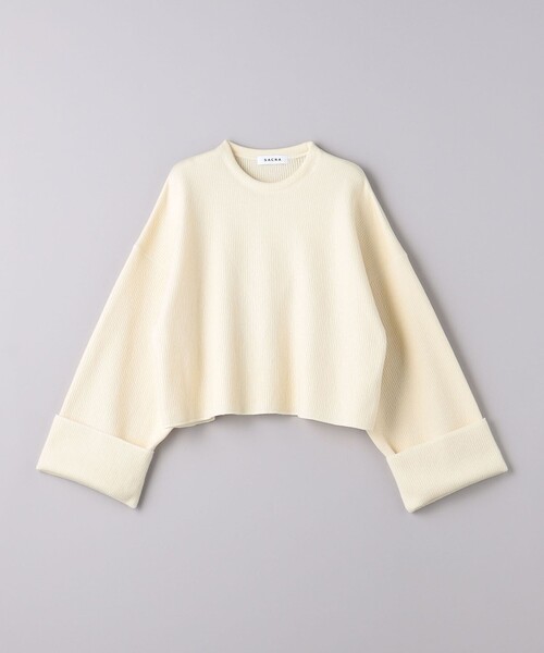 SACRA（サクラ）の「＜SACRA＞ワイドスリーブ トップス（Tシャツ