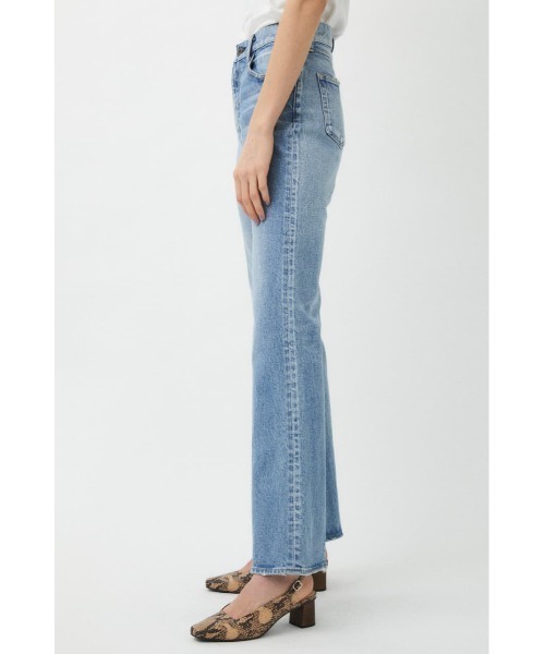 MOUSSY（マウジー）の「MVS FLARE L／BLU（デニムパンツ）」 - WEAR